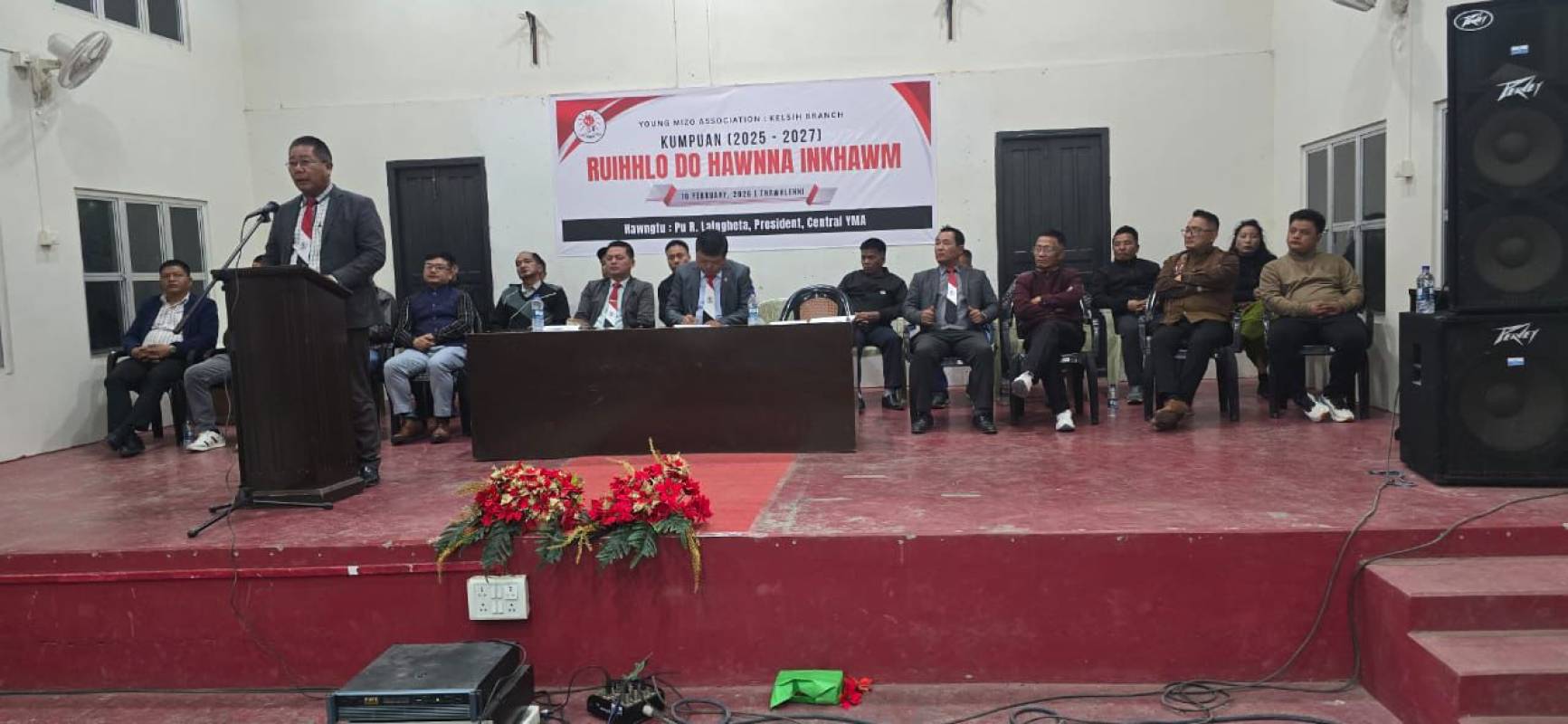 Central YMA President-in Kelsih khuaah ‘Ruihhlo Do’ Kumpuan hawng