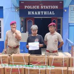 Hnahthial Police ten